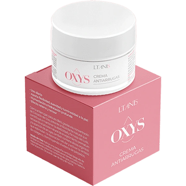 Pote Oxys Crema Antiarrugas 50 ml — Rosa mosqueta, Vitamina C, Hialurónico, Niacinamida, Centella y Colágeno para rejuvenecer la piel en Colombia